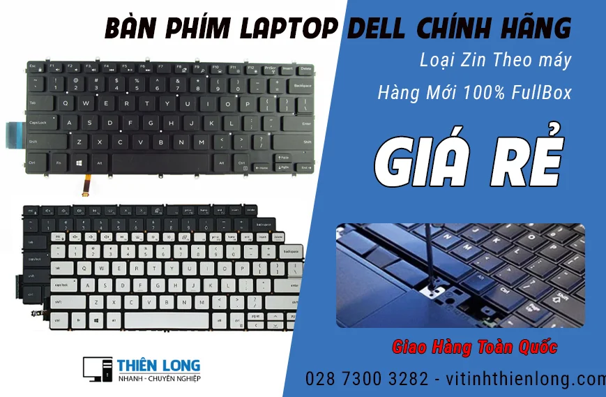 Bàn Phím Laptop Dell Chính Hãng