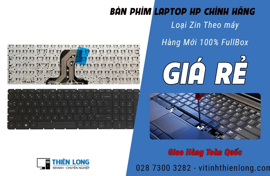 Bàn Phím Laptop HP Giá Rẻ | Vi Tính Thiên Long