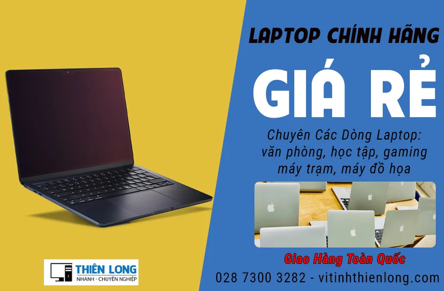 Laptop Giá Rẻ | Vi Tính Thiên Long