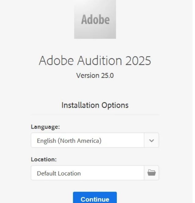 Hướng dấn cài adobe Audition 2025