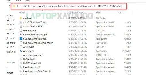 Hướng dẫn cài etabs 2025 bản quyền 5